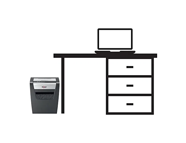 Rexel Momentum X410 Destructora de Papel Corte Confeti Negro/Gris