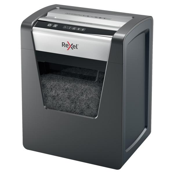 Rexel Momentum X415 Destructora de Papel Negro con Corte de Partículas P4 Rexel Momentum X415 Destructora de Papel Negro con Corte de Partículas P4