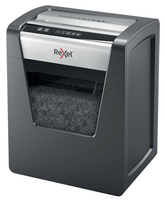 Rexel Momentum X415 Destructora de Papel Negro con Corte de Partículas P4 Rexel Momentum X415 Destructora de Papel Negro con Corte de Partículas P4