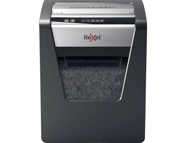 Rexel Momentum X415 Destructora de Papel Corte Cruzado P4 23L Negro, Gris