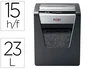 Rexel Momentum X415 Destructora de Papel Negro con Corte de Partículas P4