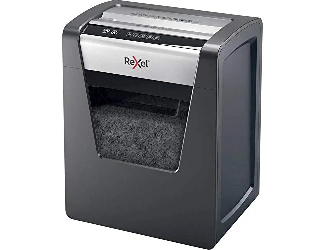 Rexel Momentum X415 Destructora de Papel Corte Cruzado P4 23L Negro, Gris