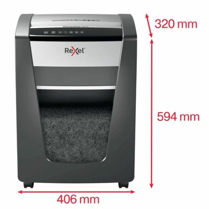 Rexel Momentum X420 Destructora de papel corte confeti 4x40mm negro