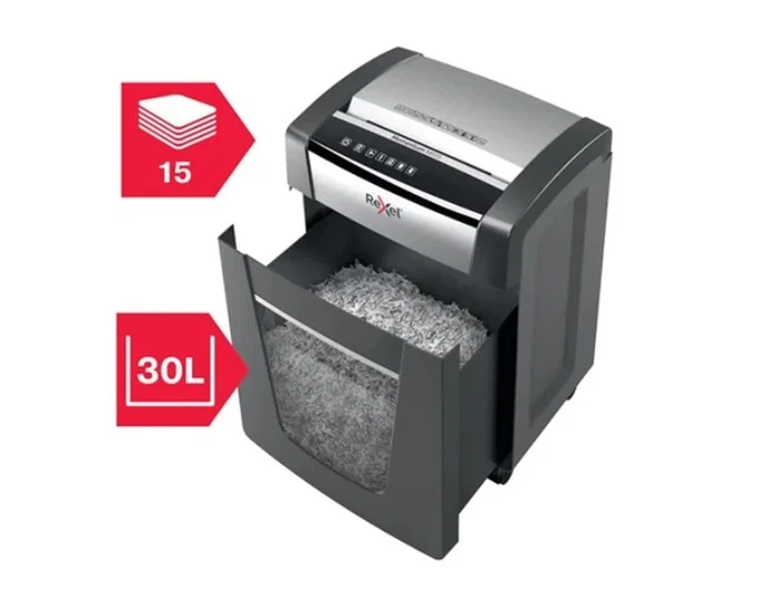 Rexel Momentum X420 Destructora de papel corte confeti 4x40mm negro Rexel Momentum X420 Destructora de papel corte confeti 4x40mm negro