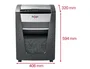Rexel Momentum X420 Destructora de papel corte confeti 4x40mm negro