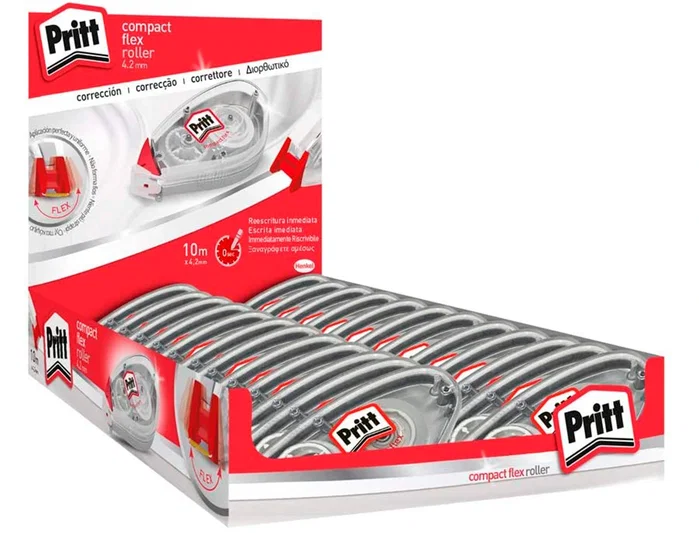 Pritt Compact Flex Corrector en Cinta 4,2 mm x 10 m Pritt Compact Flex Corrector en Cinta 4,2 mm x 10 m