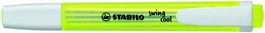 Marcador Fluor Stabilo Swing Cool 275 Amarillo (Set de 10)