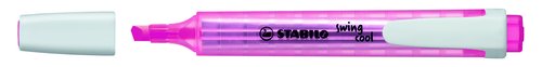 Marcador Fluor Stabilo Swing Cool 275 Rosa (Set de 10) Marcador Fluor Stabilo Swing Cool 275 Rosa (Set de 10)