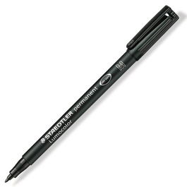 Staedtler Rotulador Permanente Lumocolor 317-9 M Negro
