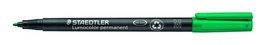 Staedtler Lumocolor Rotulador permanente verde trazo 0,9mm