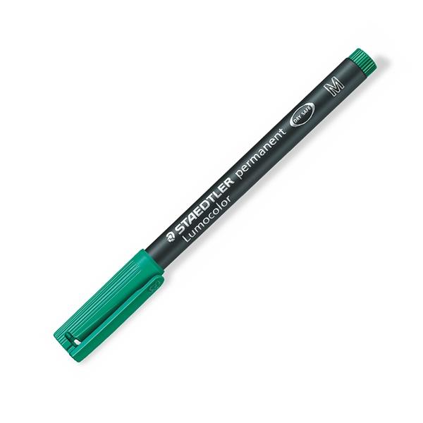 Staedtler Lumocolor Rotulador permanente verde trazo 0,9mm Staedtler Lumocolor Rotulador permanente verde trazo 0,9mm