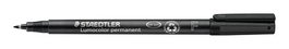 Staedtler Rotulador Permanente Lumocolor 318-9 F Negro