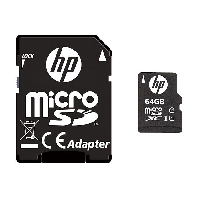 HP MicroSDXC 64 GB Clase 10 UHS-I HP MicroSDXC 64 GB Clase 10 UHS-I