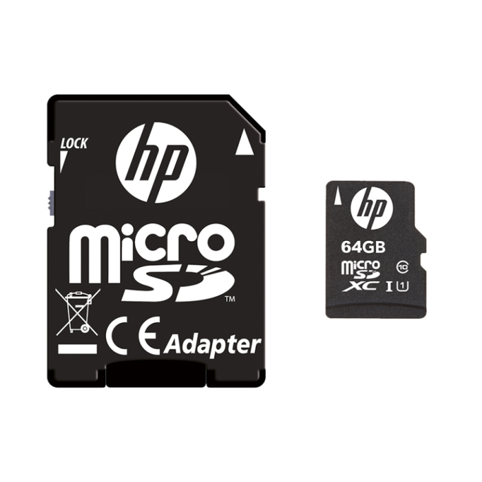 HP SDU64GBXC10HP-EF 64 GB MicroSDXC UHS-I Clase 10 Tarjeta de Memoria HP SDU64GBXC10HP-EF 64 GB MicroSDXC UHS-I Clase 10 Tarjeta de Memoria