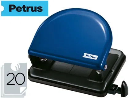 Petrus Taladradora 52 Azul Capacidad 20 Hojas Cuerpo Metálico Petrus Taladradora 52 Azul Capacidad 20 Hojas Cuerpo Metálico