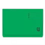 GIO BY ELBA Subcarpeta GIO Pocket con bolsa fuelle 30mm Verde