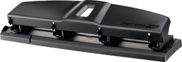 Maped Essential Metal Perforadora de 4 Agujeros Negro