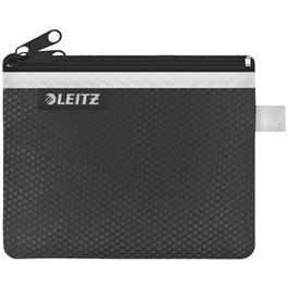 Bolsita De Viaje Leitz Wow Nylon C/Cremallera 2 Dptos. S (14X10.5) Negro