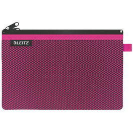 Bolsita De Viaje Leitz Wow Nylon C/Cremallera 2 Dptos. L (23X15) Fucsia