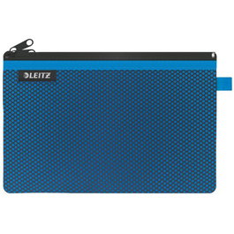 Bolsita De Viaje Leitz Wow Nylon C/Cremallera 2 Dptos. L (23X15) Azul