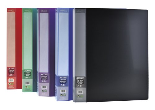 Carpeta De Anillas Office Box Pp Twill Supra A4 4 An.16Mm 5 Col.Surt. Carpeta De Anillas Office Box Pp Twill Supra A4 4 An.16Mm 5 Col.Surt.