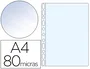 Esselte Funda Multitaladro A4 Cristal 80 Micras 11 Taladros