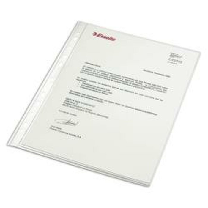 Esselte Fundas de Polipropileno 16 Taladros Piel de Naranja Folio