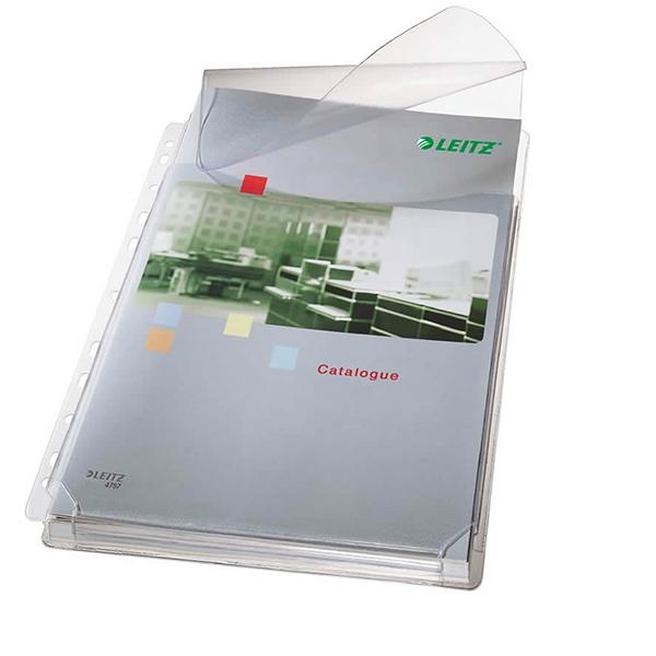 Leitz Fundas Multitaladro con Fuelle y Solapa A4 Pack de 5