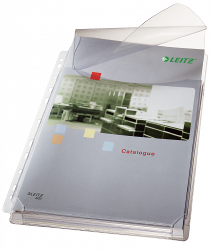 Leitz Fundas Multitaladro con Fuelle y Solapa A4 Pack de 5