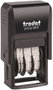 Trodat Printy 4810 Fechador con entintaje automático 3,8 mm negro