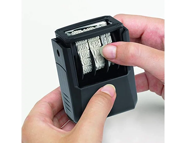 TRODAT Fechador Printy 4810 con entintaje automático, 3,8 mm, negro TRODAT Fechador Printy 4810 con entintaje automático, 3,8 mm, negro