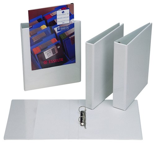 Esselte Carpeta Canguro Básica Personalizable 4 Anillas Mixtas 60mm A4 Blanco