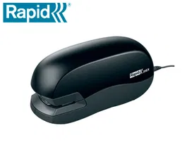 Rapid Grapadora Eléctrica 20ex - Capacidad 20 Hojas, Usa Grapas 24/6 y 26/6, Color Negro