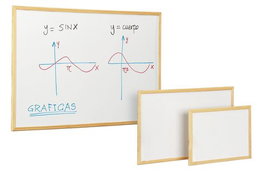 Pizarra Blanca Faibo Economica Marco Pino 40X60 Cm