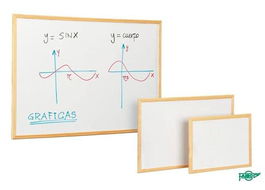 Pizarra Blanca Faibo Economica Marco Pino 40X60 Cm