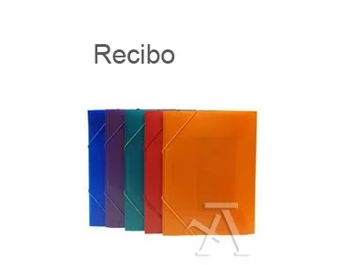 Office box Carpeta de solapas supra maxi para recibos en colores surtidos Office box Carpeta de solapas supra maxi para recibos en colores surtidos