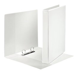 Carpeta Canguro Esselte Pvc Plus A4+ 2 An.Mixtas 25Mm Blanco (1430)