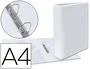 Esselte Carpeta Canguro 2 Anillas Mixtas 40mm A4 Plástico Blanca