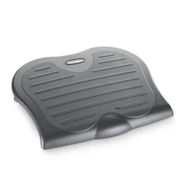 Kensington SoleSaver Reposapiés Ergonómico Negro con 3 Ángulos Ajustables (10º, 15º, 20º) - Plataforma Antideslizante 45x35 cm para Mejorar Postura y Circulación