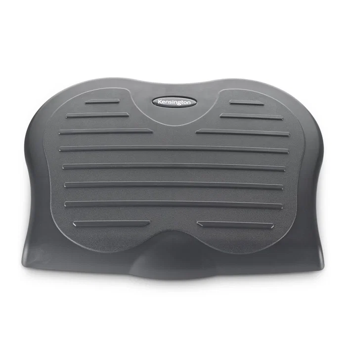 Kensington SoleSaver Reposapiés Ergonómico Negro con 3 Ángulos Ajustables (10º, 15º, 20º) - Plataforma Antideslizante 45x35 cm para Mejorar Postura y Circulación