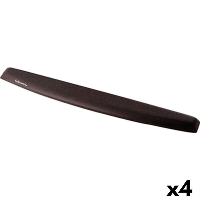 Fellowes Reposamuñecas para Teclado Memory Foam Negro