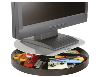 Kensington Soporte Monitor Spin Station 2 Giratorio para Pantallas Planas LCD hasta 24 Pulgadas y 18kg Kensington Soporte Monitor Spin Station 2 Giratorio para Pantallas Planas LCD hasta 24 Pulgadas y 18kg