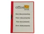 Office box Carpeta con pinza lateral azul marino DIN A4