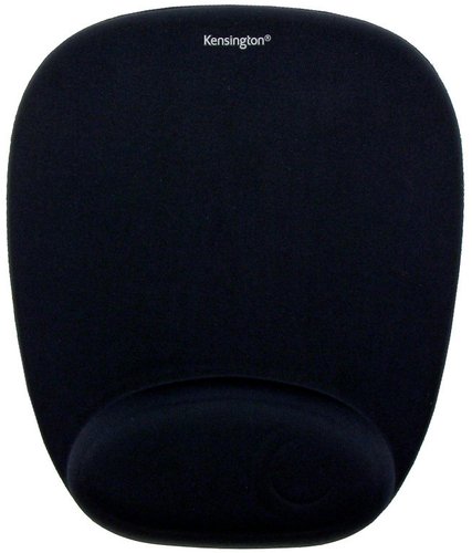 Kensington Alfombrilla para ratón con reposamuñecas de espuma, Negro