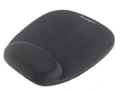 Kensington Alfombrilla para ratón con reposamuñecas de espuma, Negro