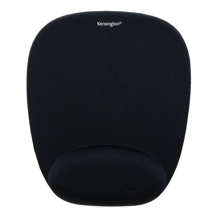 Kensington Alfombrilla para ratón con reposamuñecas de espuma, Negro