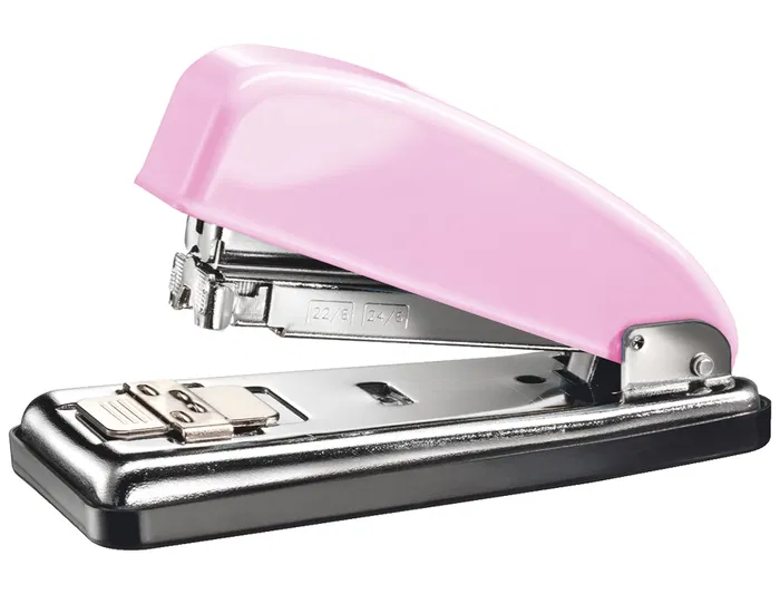 Petrus Grapadora 226 Rosa Strawberry Cream Metalica Capacidad 30 Hojas