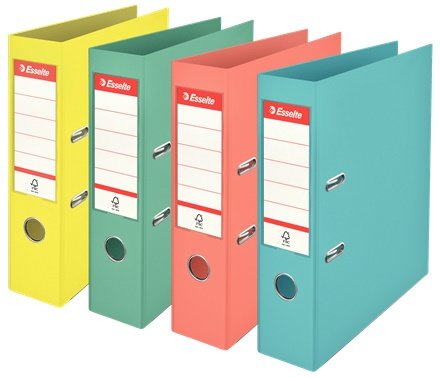 Archivador Palanca Esselte Colour Breeze Plastico Forrado Con Rado A4 75Mm Colores Surtidos (Set de 10) Archivador Palanca Esselte Colour Breeze Plastico Forrado Con Rado A4 75Mm Colores Surtidos (Set de 10)