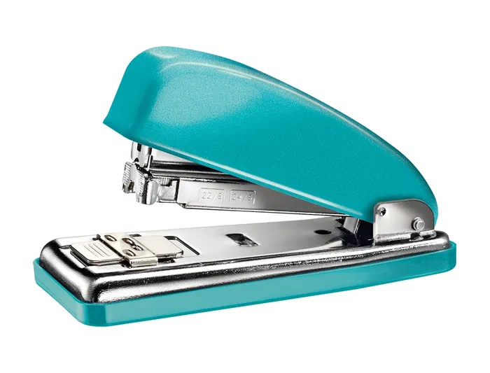 Petrus 226 Classic Grapadora Metálica Turquesa Metalizado, Capacidad 30 Hojas, Ideal para Oficina y Hogar Petrus 226 Classic Grapadora Metálica Turquesa Metalizado, Capacidad 30 Hojas, Ideal para Oficina y Hogar