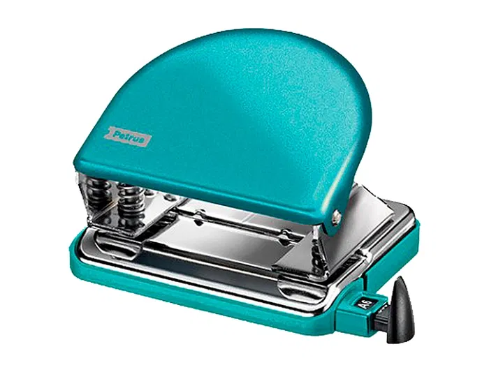 Petrus Taladrador 52 Wow Turquesa Metalizado Capacidad 20 Hojas